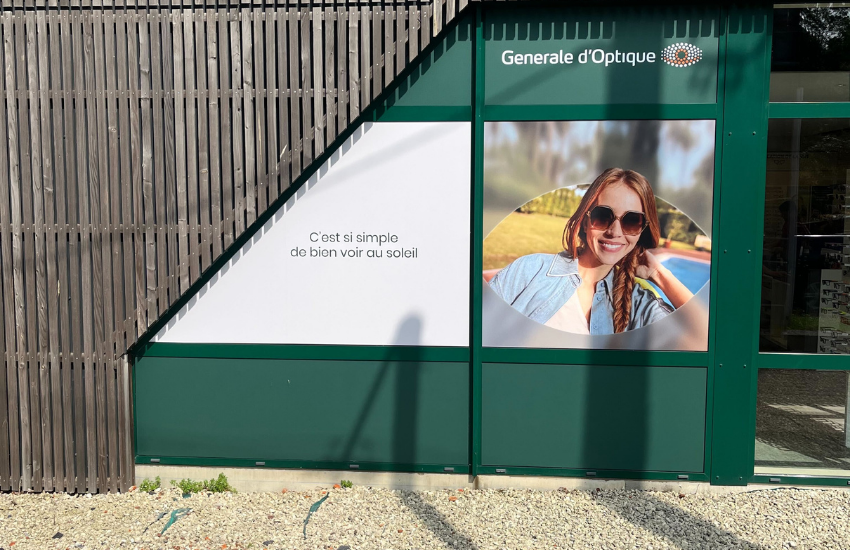 Image d'un adhésif micro perforé