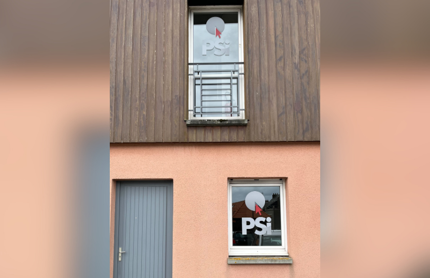 Image d'un lettrage adhésif