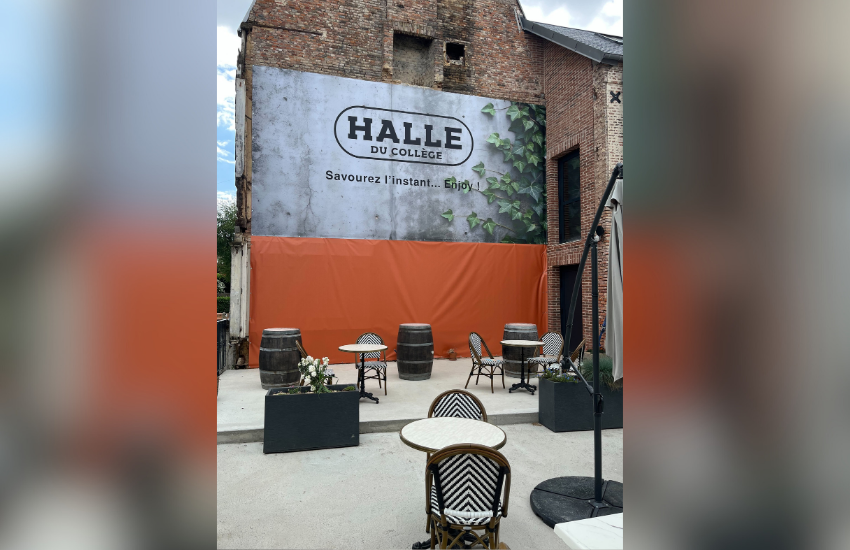 Image d'une banderole publicitaire