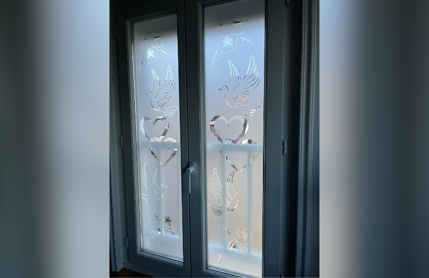 Image de film dépoli