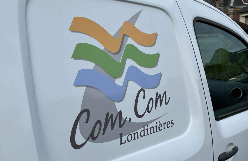 Image de flocage d'un utilitaire