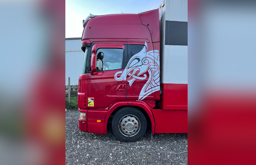 Image de flocage d'un utilitaire