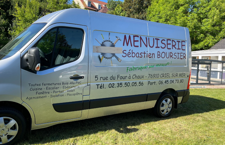 Image de flocage d'un utilitaire