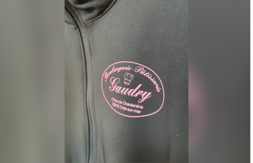 Image d'un marquage textile