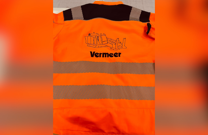 Image d'un marquage textile