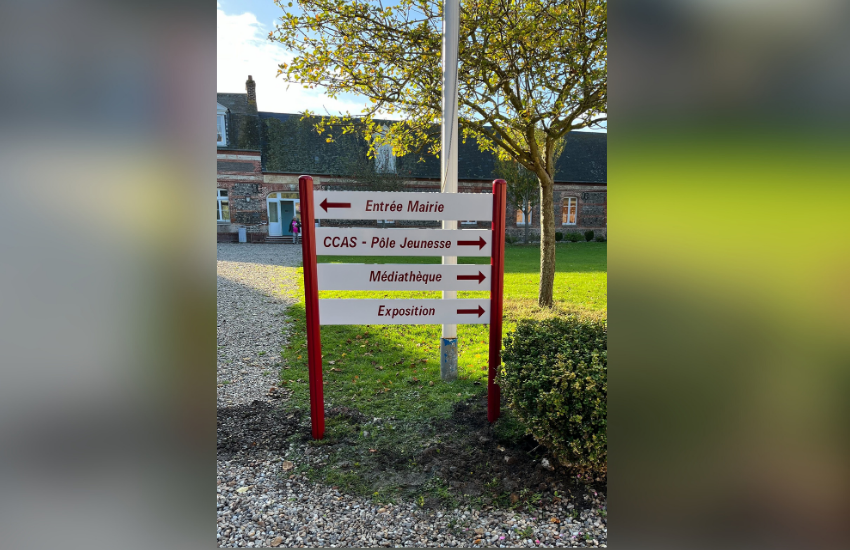 Image d'un panneau directionnel