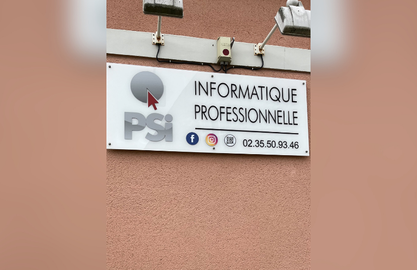 Image de plaque professionnelle